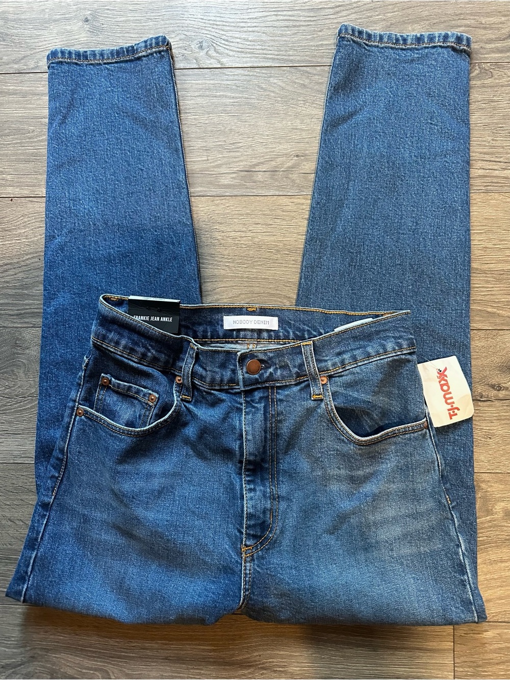 Nobody Denim Dark Blue Skinny Jeans